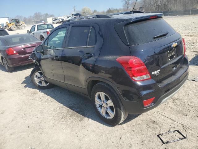 KL7CJLSM1NB569573 - 2022 CHEVROLET TRAX 1LT BLACK photo 2