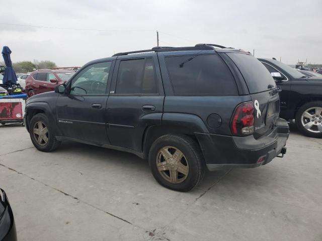 1GNDS13SX32166783 - 2003 CHEVROLET TRAILBLAZE BLACK photo 2