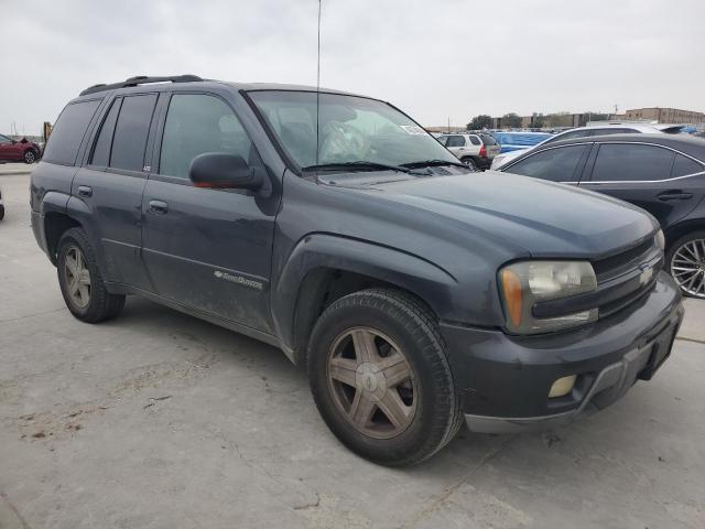 1GNDS13SX32166783 - 2003 CHEVROLET TRAILBLAZE BLACK photo 4