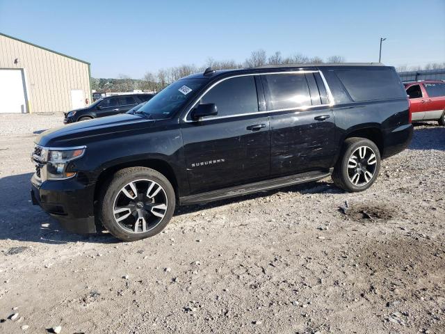 1GNSKHKCXJR109756 - 2018 CHEVROLET SUBURBAN K1500 LT BLACK photo 1