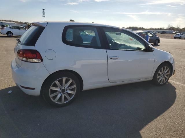 WVWAB7AJ3AW325819 - 2010 VOLKSWAGEN GOLF WHITE photo 3