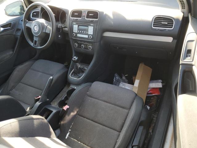 WVWAB7AJ3AW325819 - 2010 VOLKSWAGEN GOLF WHITE photo 8