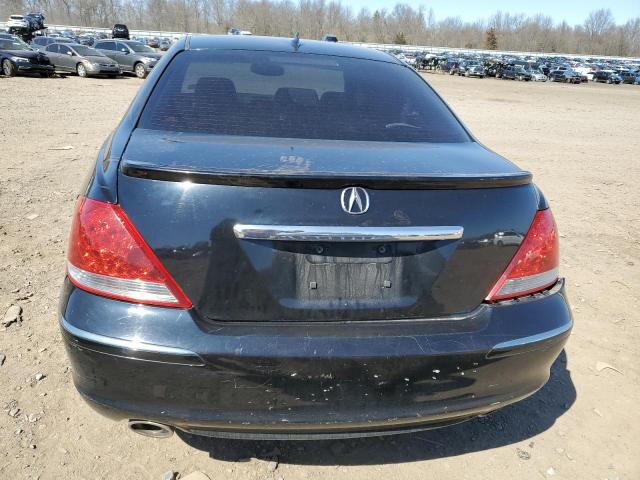 JH4KB16528C001204 - 2008 ACURA RL BLACK photo 6