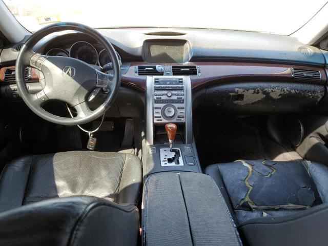 JH4KB16528C001204 - 2008 ACURA RL BLACK photo 8