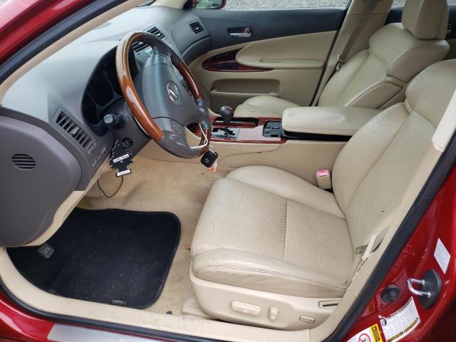 JTHCH96SX60006382 - 2006 LEXUS GS 300 RED photo 7