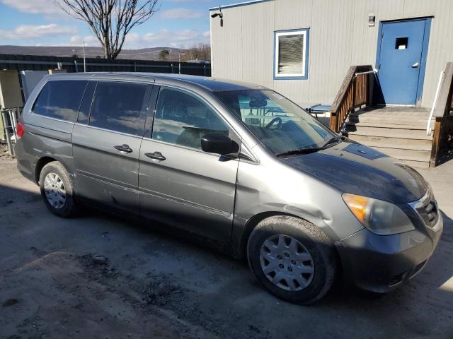 5FNRL38278B098933 - 2008 HONDA ODYSSEY LX GRAY photo 4