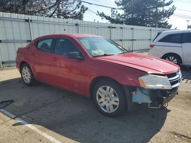 1B3BD4FB3BN508354 - 2011 DODGE AVENGER EXPRESS RED photo 4