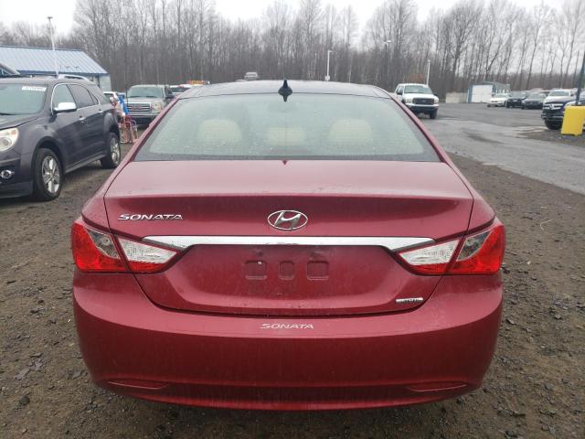 5NPEC4AC6CH355565 - 2012 HYUNDAI SONATA SE RED photo 6