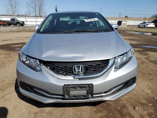 19XFB2F5XFE110959 - 2015 HONDA CIVIC LX SILVER photo 5