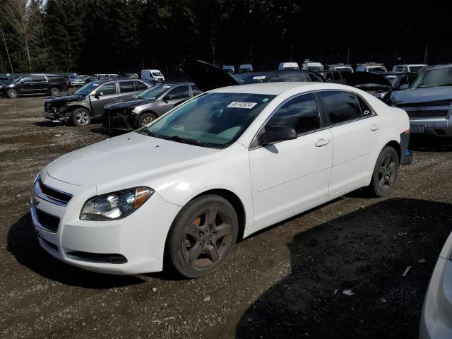 1G1ZB5E08CF121327 - 2012 CHEVROLET MALIBU LS WHITE photo 1