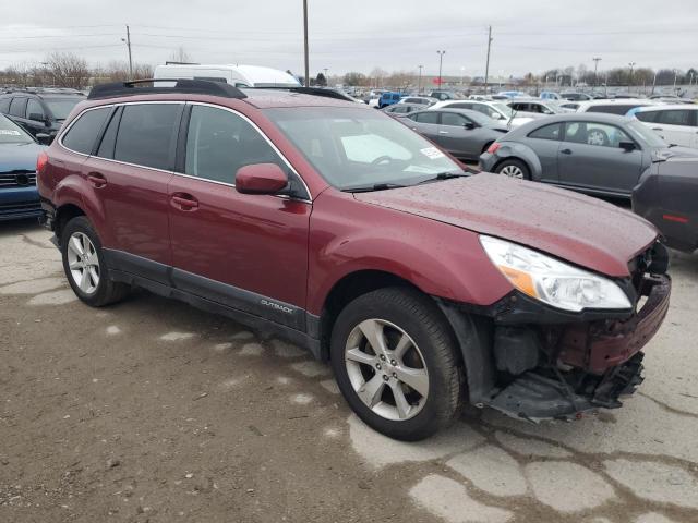 4S4BRBKC3D3282281 - 2013 SUBARU OUTBACK 2.5I LIMITED RED photo 4