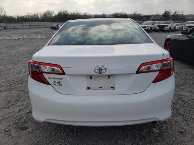 4T1BF1FK4DU710986 - 2013 TOYOTA CAMRY L WHITE photo 6