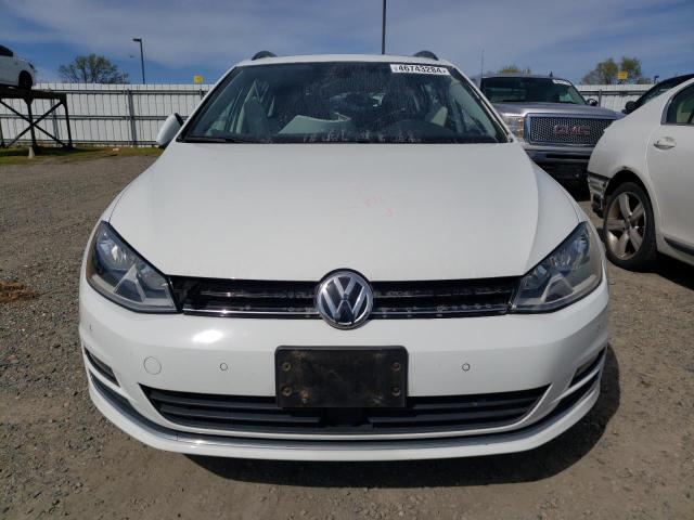 3VWCA7AU2FM520501 - 2015 VOLKSWAGEN GOLF SPORT TDI S WHITE photo 5