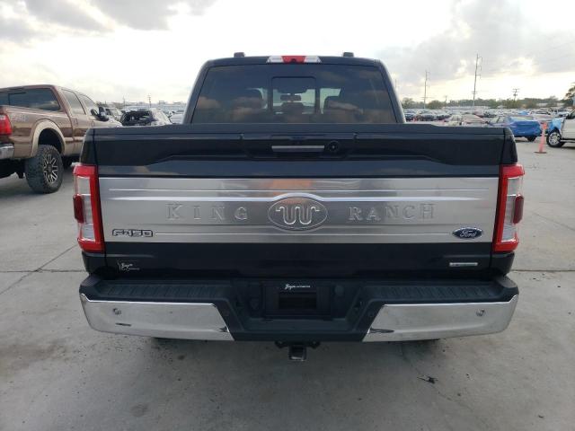 1FTFW1E81MFA20189 - 2021 FORD F150 SUPERCREW BLACK photo 6