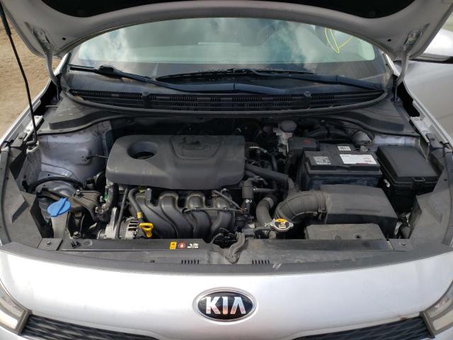 3KPA24AB0KE161237 - 2019 KIA RIO S SILVER photo 11