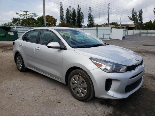 3KPA24AB0KE161237 - 2019 KIA RIO S SILVER photo 4