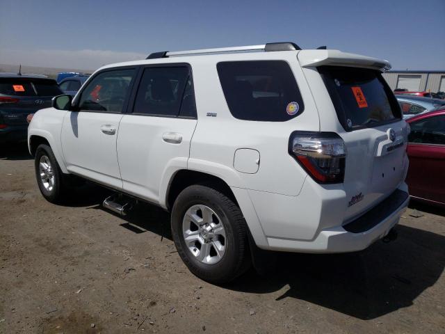 JTEMU5JR1M5951330 - 2021 TOYOTA 4RUNNER SR5/SR5 PREMIUM WHITE photo 2
