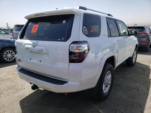 JTEMU5JR1M5951330 - 2021 TOYOTA 4RUNNER SR5/SR5 PREMIUM WHITE photo 3