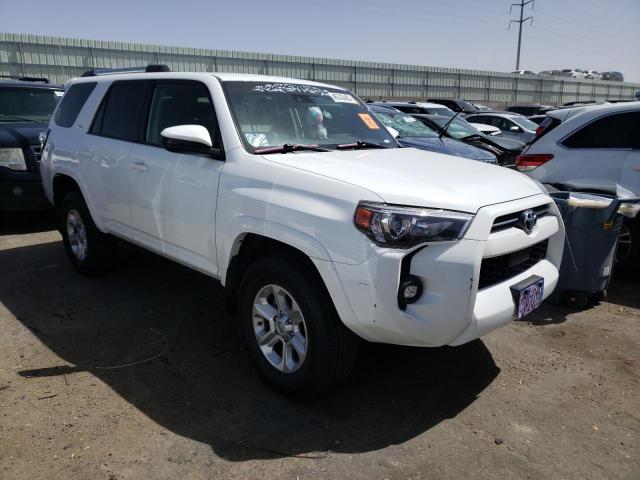 JTEMU5JR1M5951330 - 2021 TOYOTA 4RUNNER SR5/SR5 PREMIUM WHITE photo 4