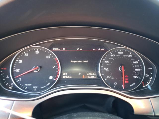 WAUHGAFC7GN159341 - 2016 AUDI A6 PRESTIGE WHITE photo 9