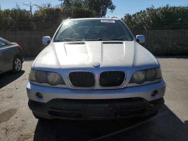 5UXFA53532LP54487 - 2002 BMW X5 3.0I SILVER photo 5