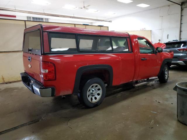 1GCEC14X98Z208394 - 2008 CHEVROLET 1500 C1500 RED photo 3