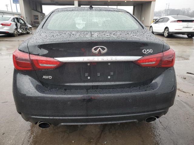 JN1EV7AR1JM441680 - 2018 INFINITI Q50 LUXE BLACK photo 6