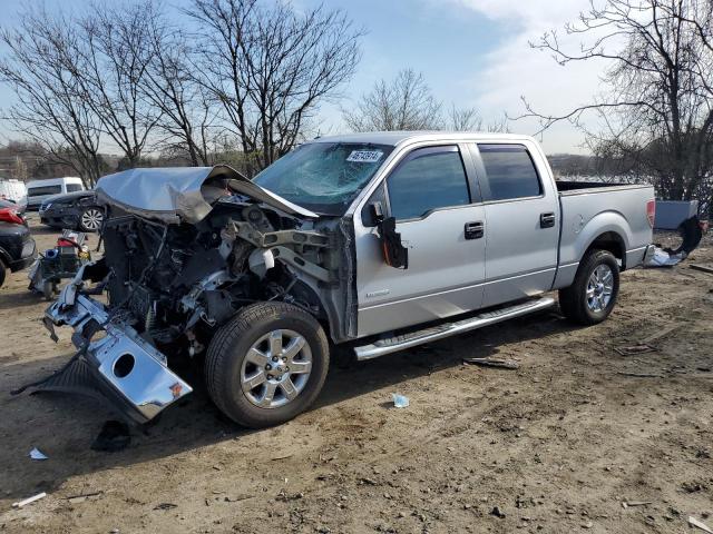 1FTFW1CT0DFA27559 - 2013 FORD F150 SUPERCREW SILVER photo 1