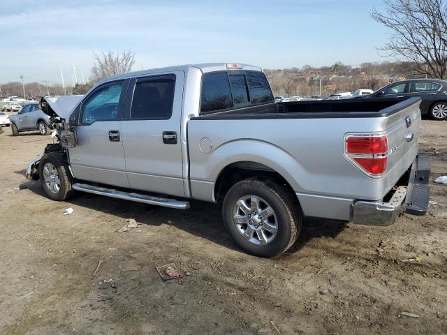 1FTFW1CT0DFA27559 - 2013 FORD F150 SUPERCREW SILVER photo 2