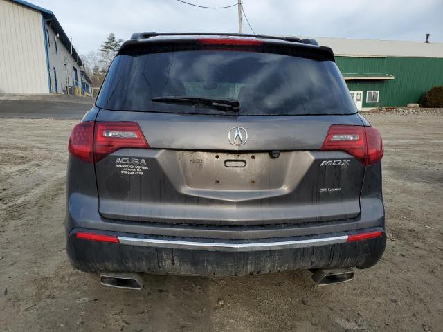 2HNYD2H48CH546761 - 2012 ACURA MDX TECHNOLOGY GRAY photo 6