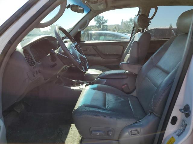 5TDBT48A41S049107 - 2001 TOYOTA SEQUOIA LIMITED WHITE photo 7