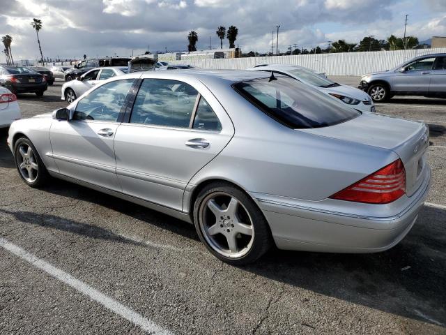 WDBNG70JX3A355662 - 2003 MERCEDES-BENZ S 430 SILVER photo 2