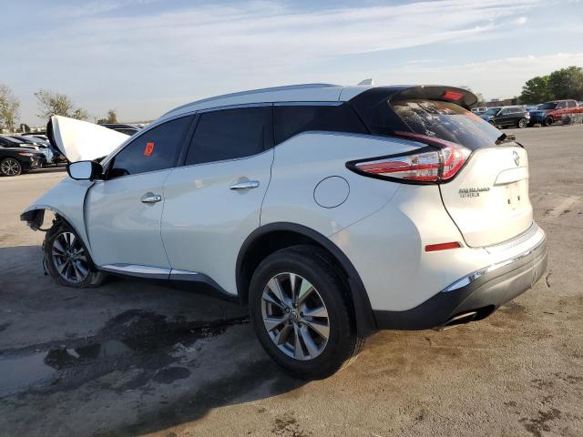 5N1AZ2MG2JN150835 - 2018 NISSAN MURANO S WHITE photo 2