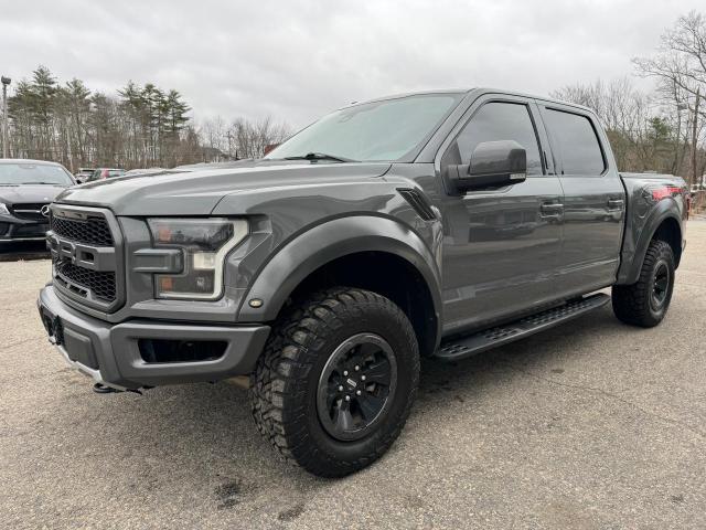 1FTFW1RG5JFD85066 - 2018 FORD F150 RAPTOR GRAY photo 2