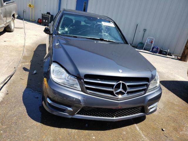 WDDGF4HB7EA941267 - 2014 MERCEDES-BENZ C 250 CHARCOAL photo 5