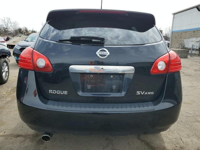 JN8AS5MVXCW358116 - 2012 NISSAN ROGUE S BLACK photo 6