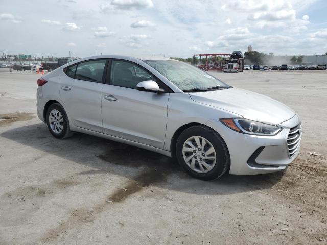 KMHD74LF1HU149828 - 2017 HYUNDAI ELANTRA SE SILVER photo 4