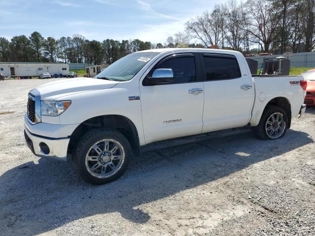 5TFEY5F11DX143970 - 2013 TOYOTA TUNDRA CREWMAX SR5 WHITE photo 1