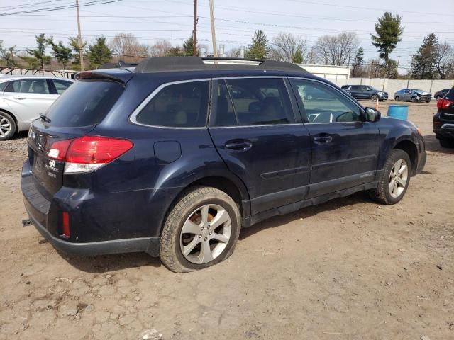 4S4BRDMC2E2203540 - 2014 SUBARU OUTBACK 3.6R LIMITED BLUE photo 3