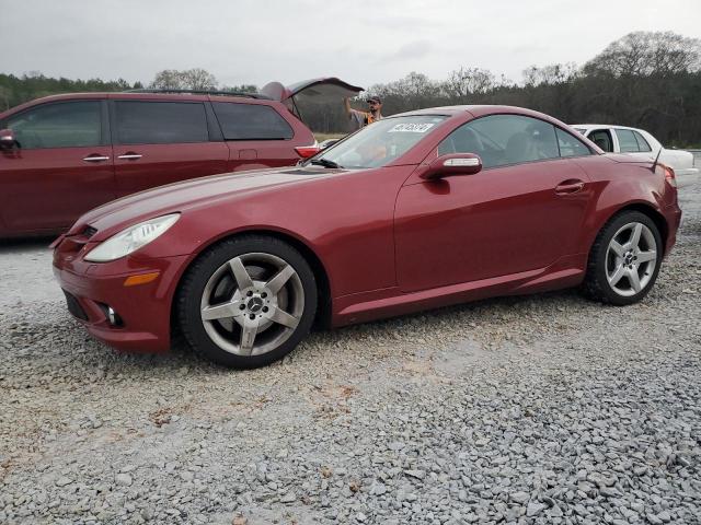 WDBWK56F15F040653 - 2005 MERCEDES-BENZ SLK 350 BURGUNDY photo 1