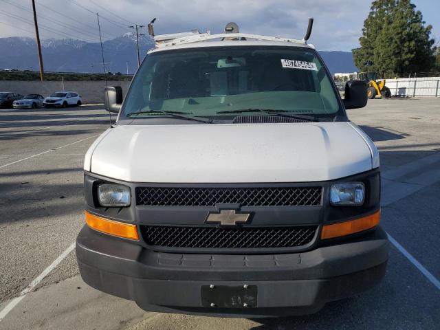 1GCWGFCB3D1902499 - 2013 CHEVROLET EXPRESS G2 WHITE photo 5