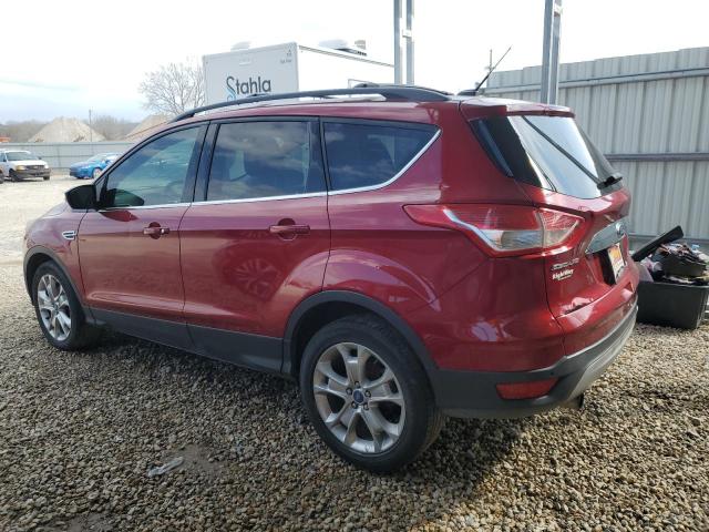 1FMCU0HX7DUA93550 - 2013 FORD ESCAPE SEL RED photo 2