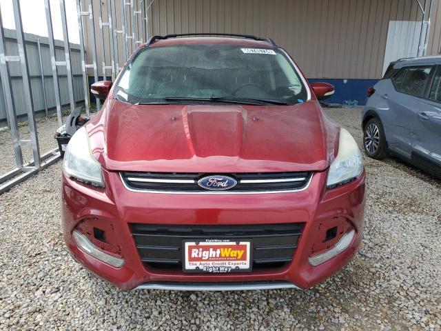 1FMCU0HX7DUA93550 - 2013 FORD ESCAPE SEL RED photo 5