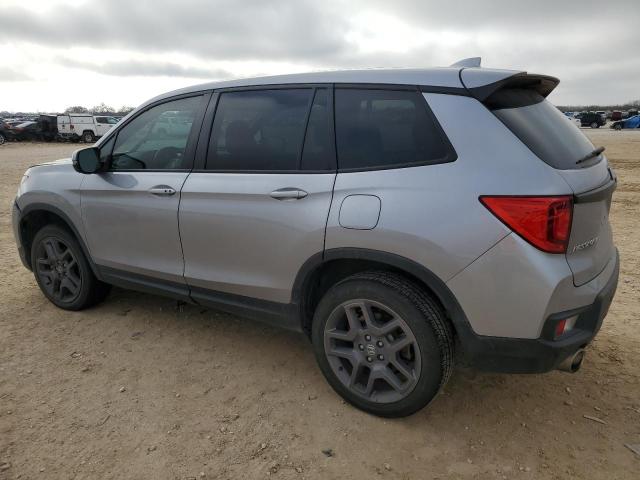 5FNYF8H52NB018704 - 2022 HONDA PASSPORT EXL SILVER photo 2