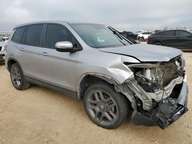 5FNYF8H52NB018704 - 2022 HONDA PASSPORT EXL SILVER photo 4