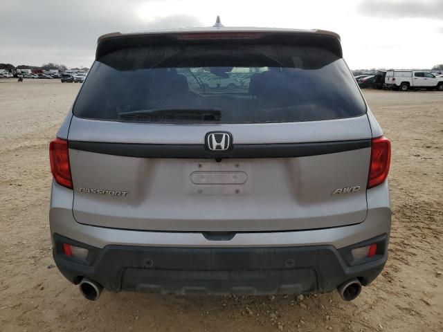 5FNYF8H52NB018704 - 2022 HONDA PASSPORT EXL SILVER photo 6