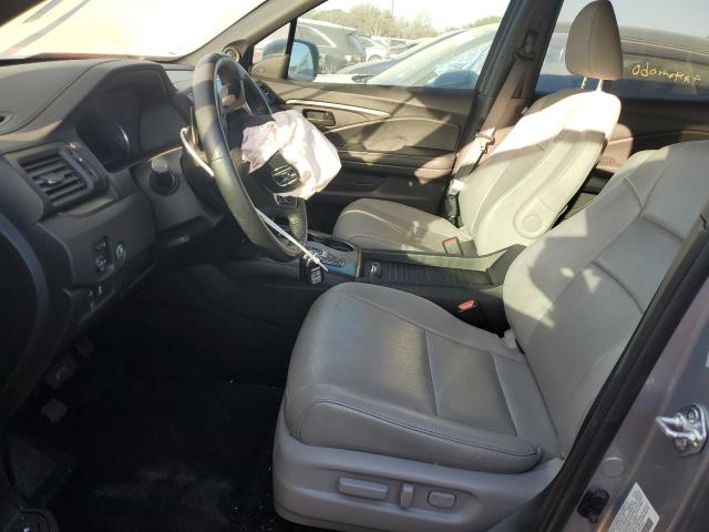 5FNYF8H52NB018704 - 2022 HONDA PASSPORT EXL SILVER photo 7