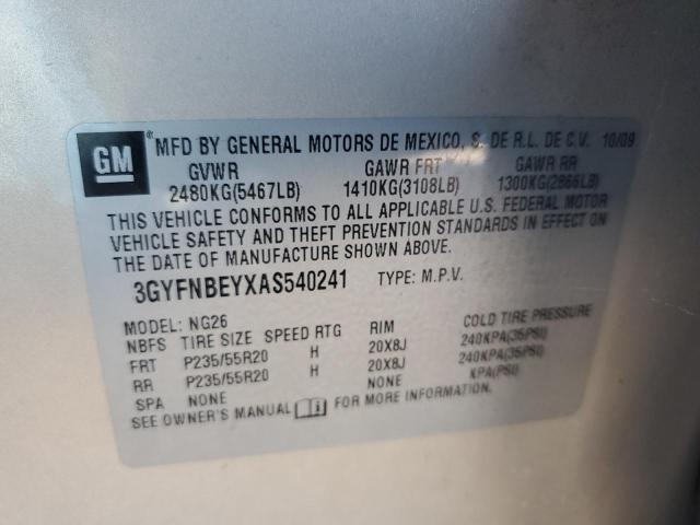 3GYFNBEYXAS540241 - 2010 CADILLAC SRX PERFORMANCE COLLECTION Алтын фото 13