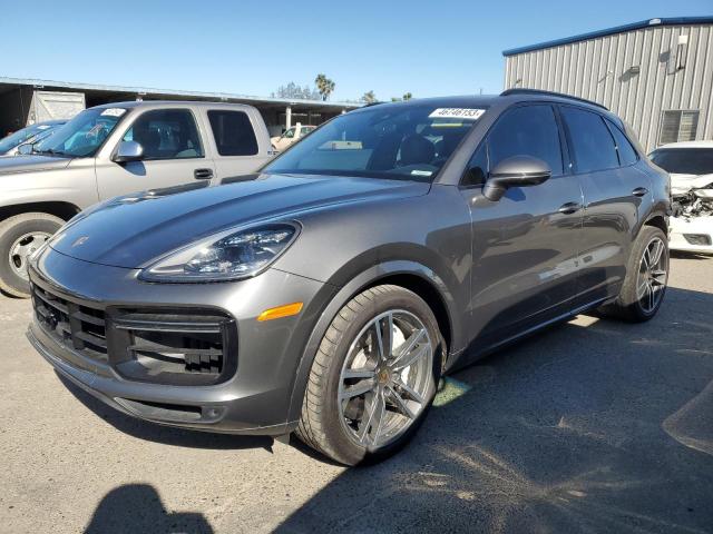 WP1AF2AY5KDA81512 - 2019 PORSCHE CAYENNE TURBO GRAY photo 1