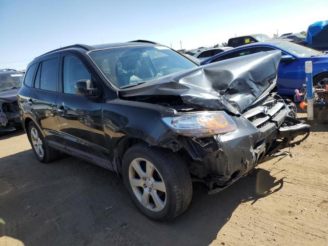 5NMSH73E98H173660 - 2008 HYUNDAI SANTA FE SE BLACK photo 4